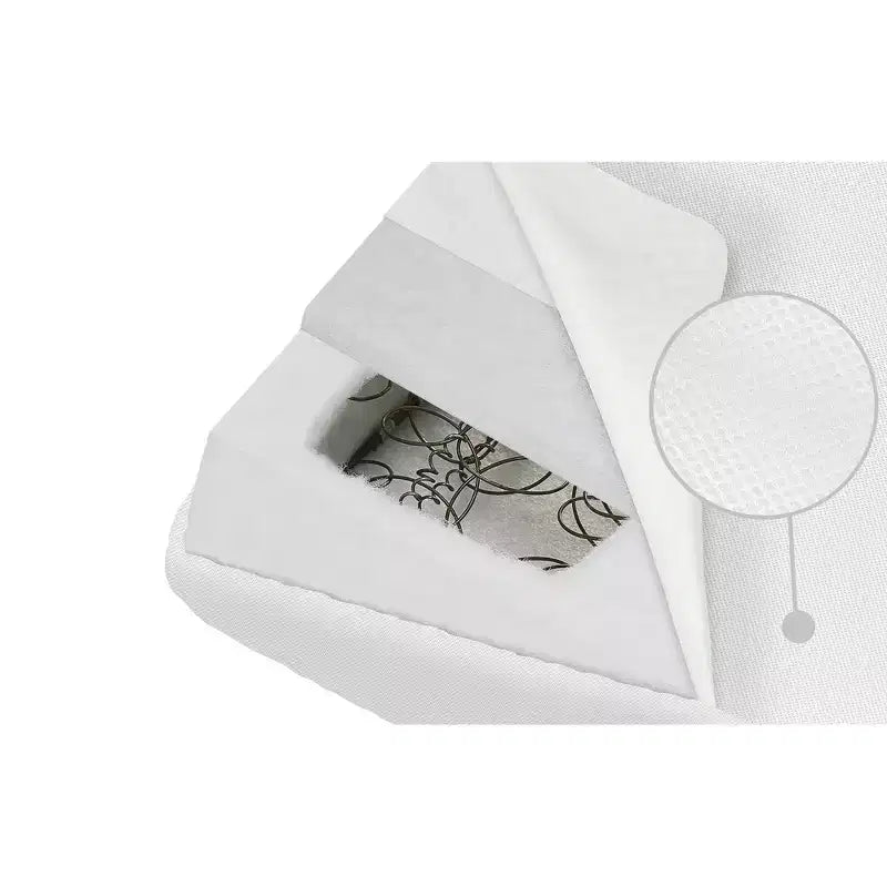 Evolur Breath Flow Plus Air Permeable Crib and Toddler Mattress: 2-Stage, Plush Feel, High-Density Foam, 6-Inch Thickness
