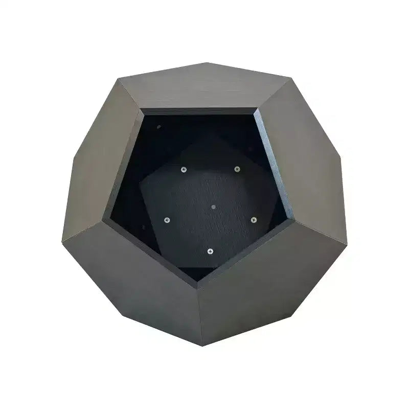 Okak Cats House Side Table for Coffee Cupboard Pet Crate Nightstand 26 Shaped MDF Multi-Purpose End Table Pet Bed Furniture