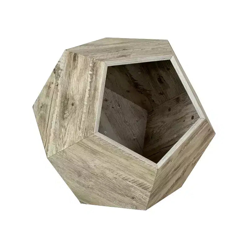 Okak Cats House Side Table for Coffee Cupboard Pet Crate Nightstand 26 Shaped MDF Multi-Purpose End Table Pet Bed Furniture