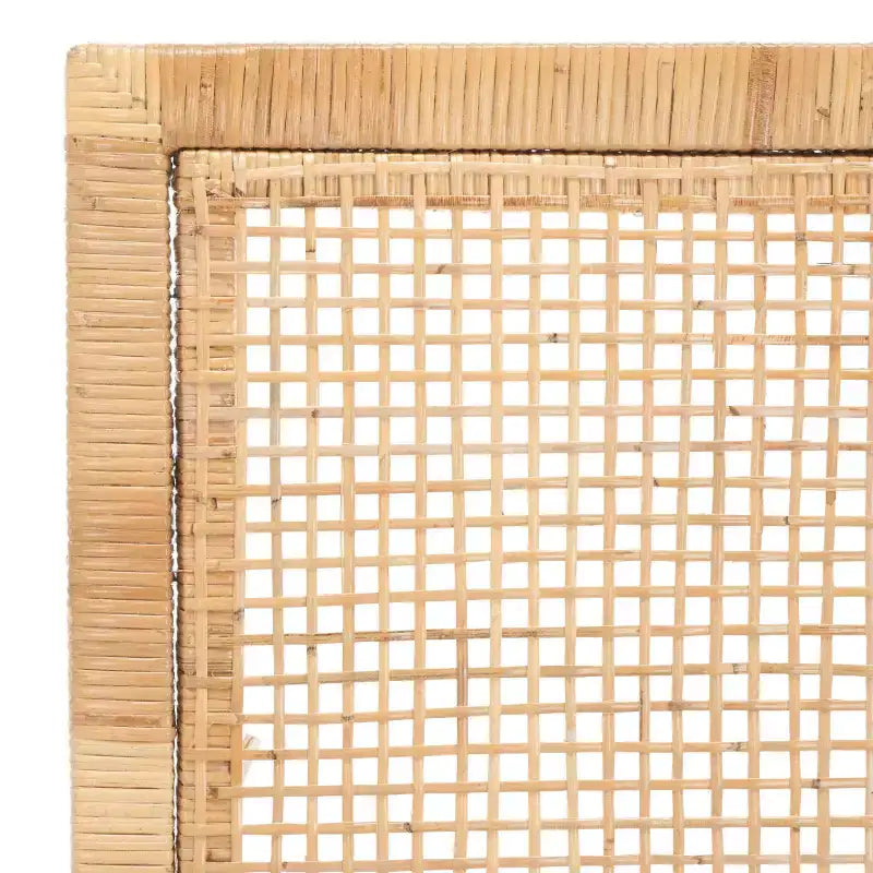 Tojo Cane Bench - SEA7040 - Natural/White - Safavieh