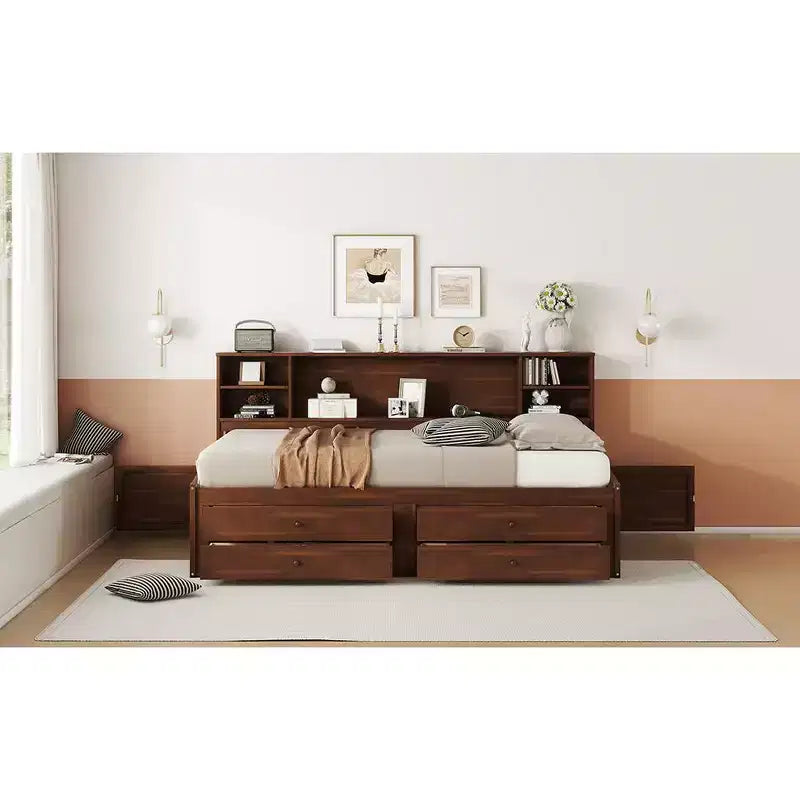 MAYEERTY Electric Bed - Full Size with Remote Control for Incline