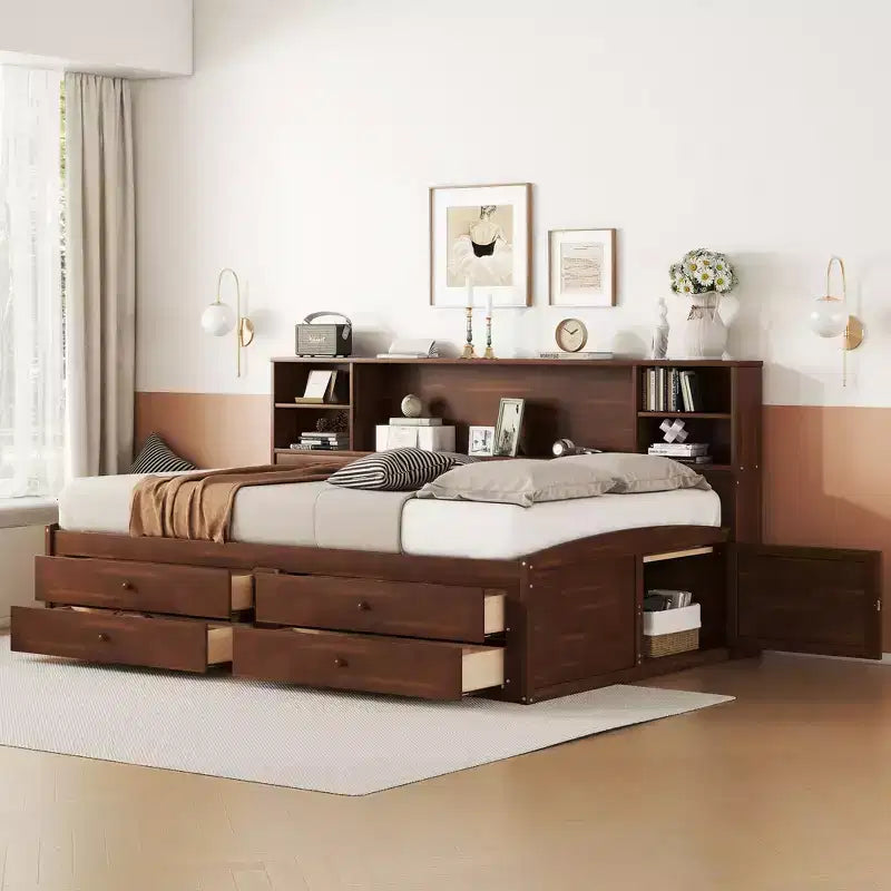 MAYEERTY Electric Bed - Full Size with Remote Control for Incline