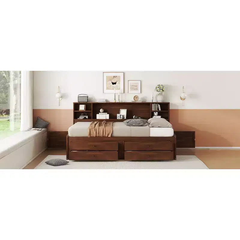 MAYEERTY Electric Bed - Full Size with Remote Control for Incline