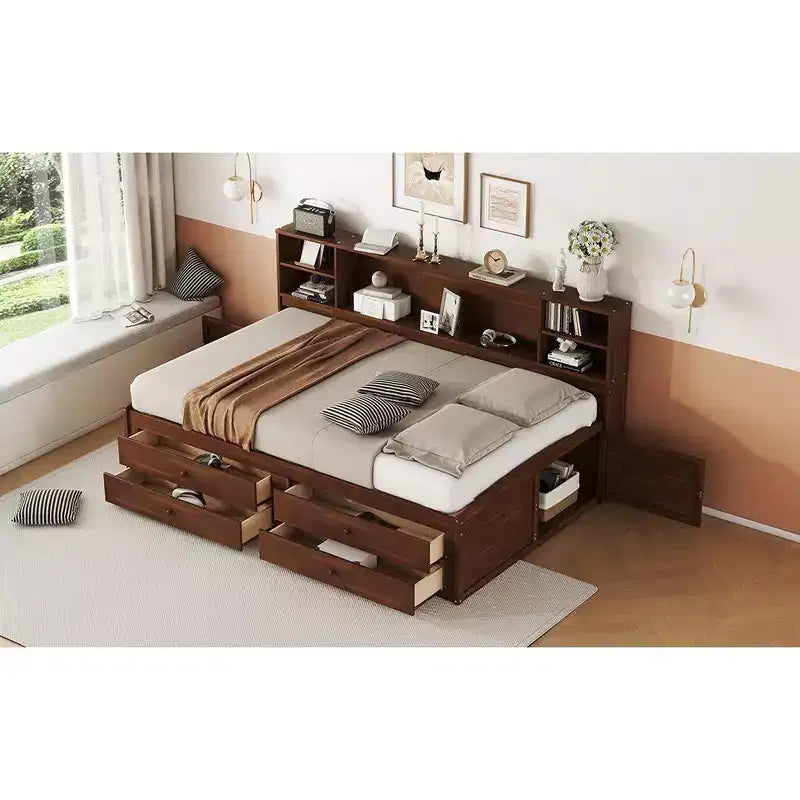 MAYEERTY Electric Bed - Full Size with Remote Control for Incline