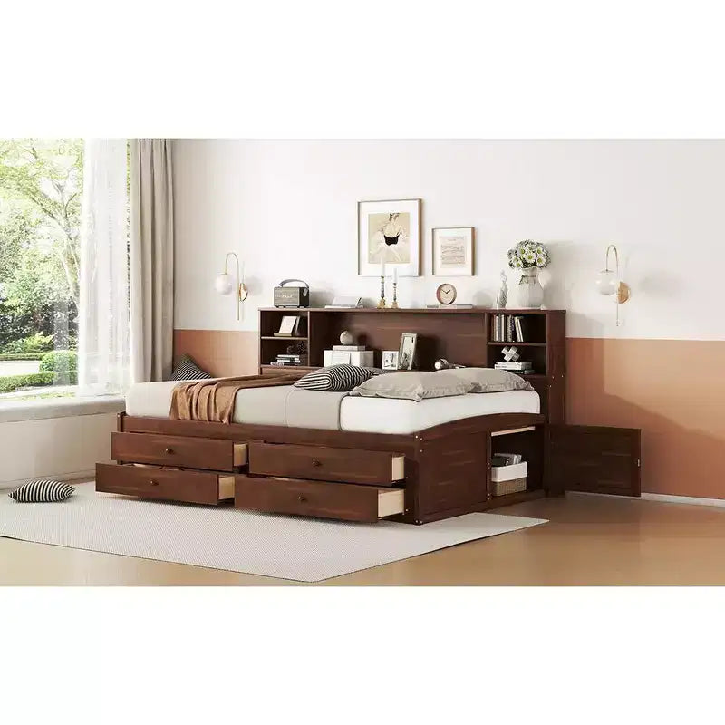 MAYEERTY Electric Bed - Full Size with Remote Control for Incline