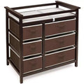 Modern Baby Changing Table with Six Baskets