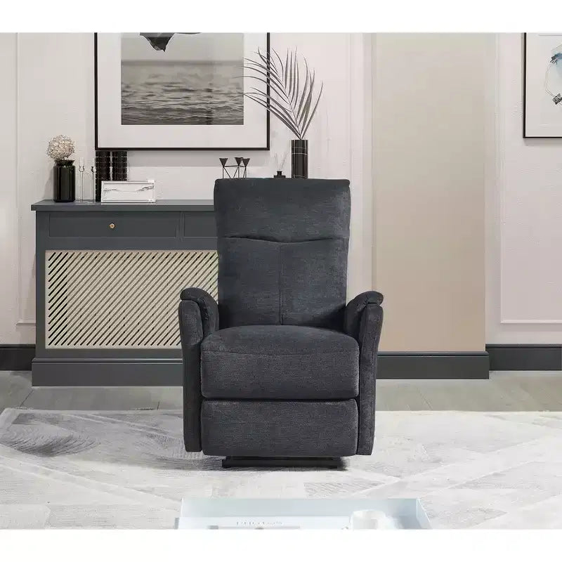 Whisen Power Recliner Chair with USB Ports, Easy-Clean, Space-Saving & Head-Support Design