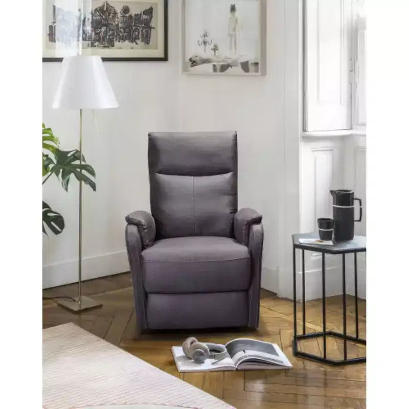 Whisen Power Recliner Chair with USB Ports, Easy-Clean, Space-Saving & Head-Support Design