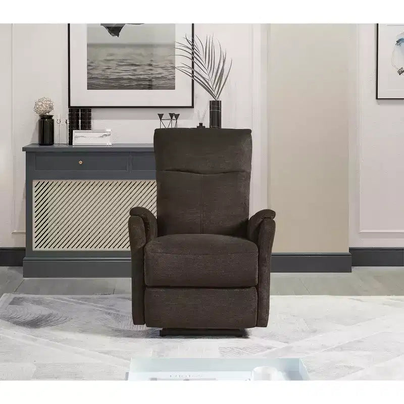 Whisen Power Recliner Chair with USB Ports, Easy-Clean, Space-Saving & Head-Support Design