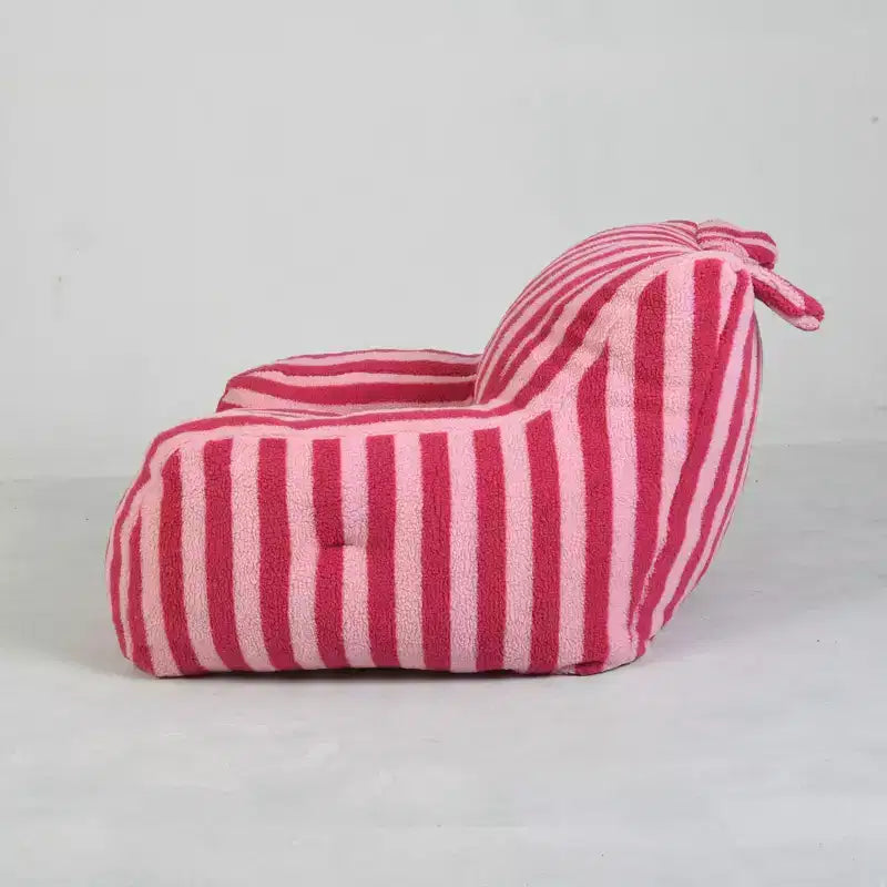 Okak Bean Bag Chairs for Adult,Bean Bag Sofa with Tufted Soft Stuffed Filling,Floor Sofa Chair with Side Pockets for Living Room,Bedroom