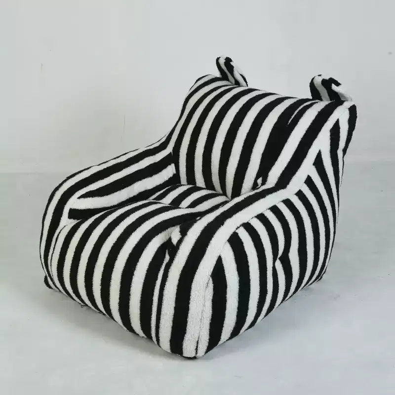 Okak Bean Bag Chairs for Adult,Bean Bag Sofa with Tufted Soft Stuffed Filling,Floor Sofa Chair with Side Pockets for Living Room,Bedroom