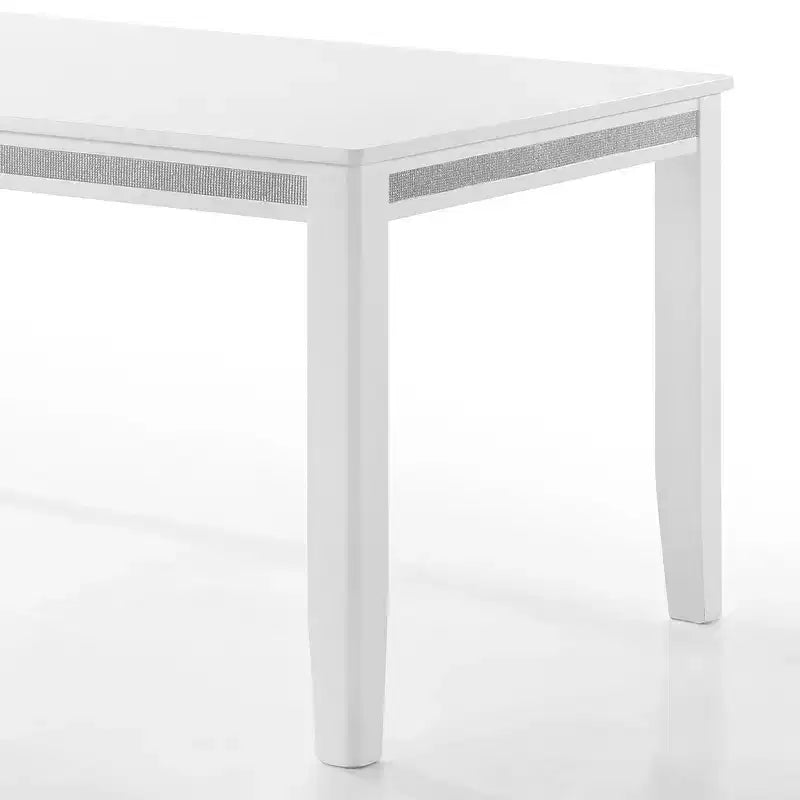 ChaletPosh 59L Dining Table in White