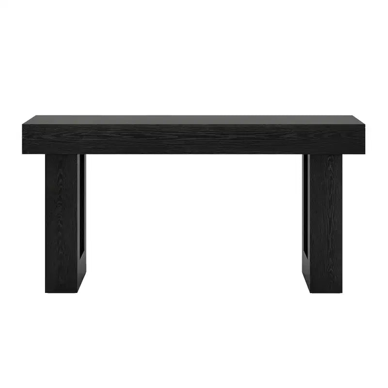 MAYEERTY Console Table with Lower Storage Shelf for Decor & Vases