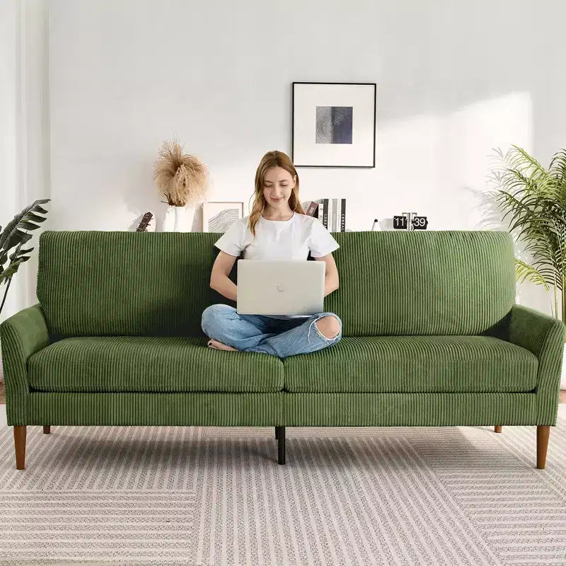 Dyonery 88 Loveseat Sofa, Comfy Couches for Living Room, Modern Oversized Love Seat Sofa, Tool-Free Setup Large Couches for Bedroom Office