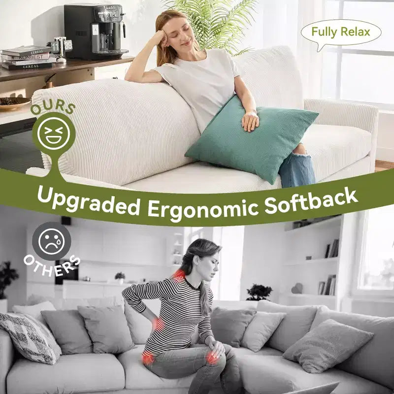 Dyonery 88 Loveseat Sofa, Comfy Couches for Living Room, Modern Oversized Love Seat Sofa, Tool-Free Setup Large Couches for Bedroom Office