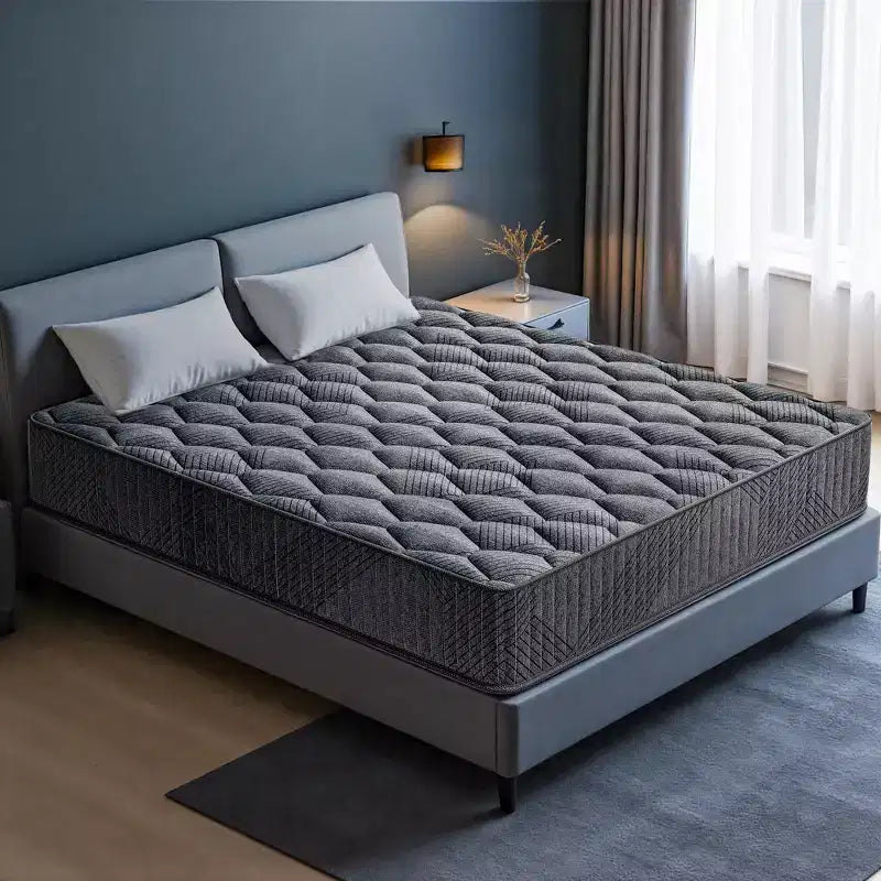 Swedrea Hybrid Mattress Medium Cooling Memory Foam Bed-in-a-Box White