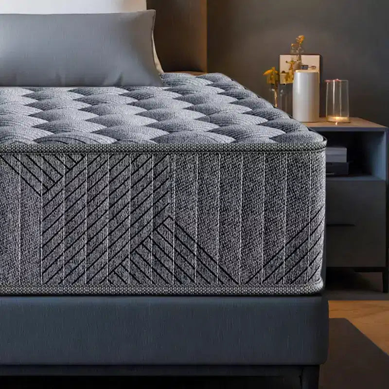 Swedrea Hybrid Mattress Medium Cooling Memory Foam Bed-in-a-Box White