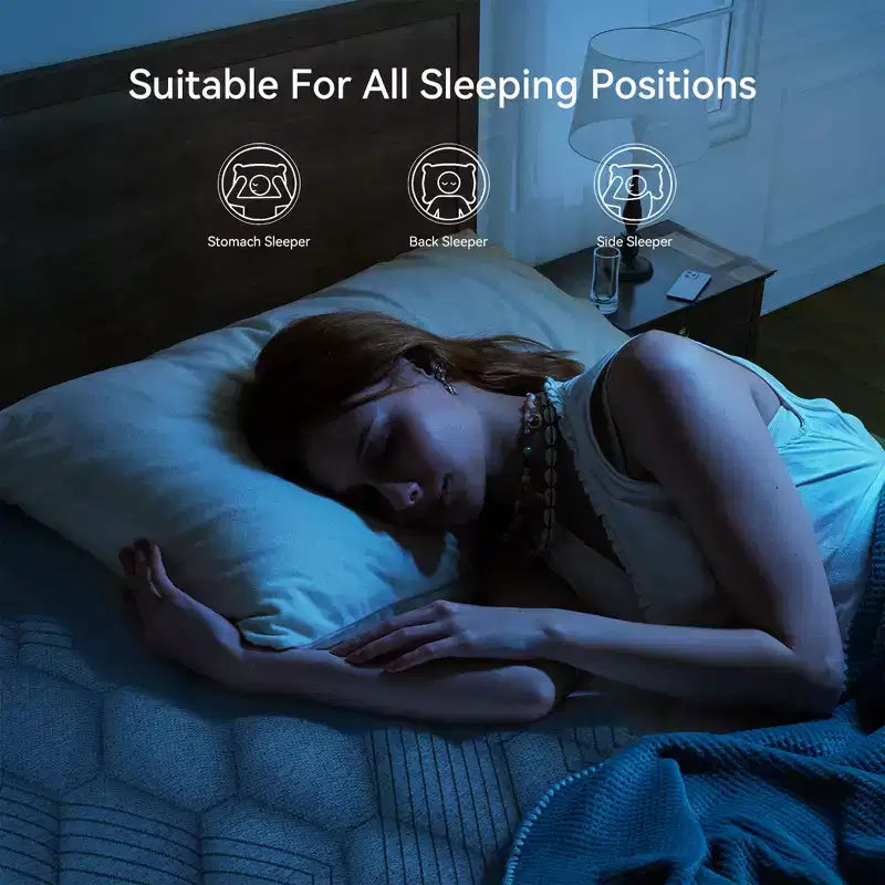 Swedrea Hybrid Mattress Medium Cooling Memory Foam Bed-in-a-Box White