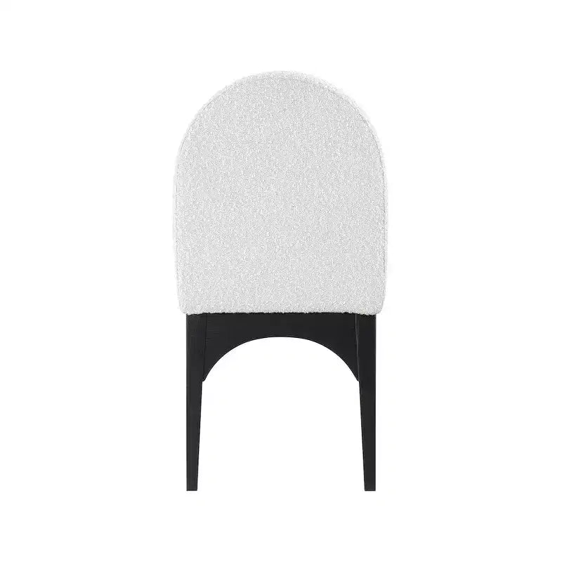 Meridian Furniture,Waldorf Boucle Fabric Dining Chair