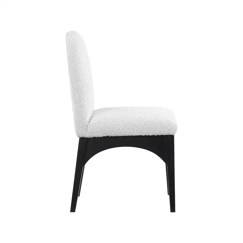 Meridian Furniture,Waldorf Boucle Fabric Dining Chair