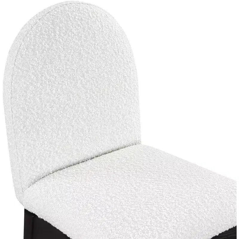 Meridian Furniture,Waldorf Boucle Fabric Dining Chair