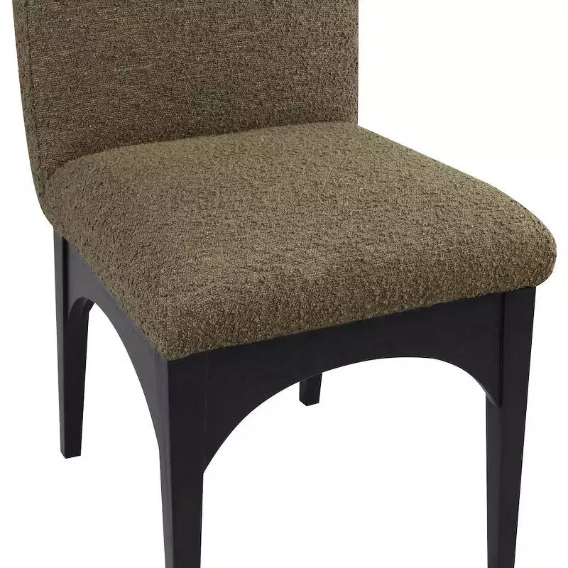 Meridian Furniture,Waldorf Boucle Fabric Dining Chair