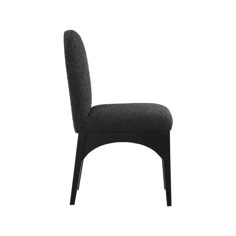 Meridian Furniture,Waldorf Boucle Fabric Dining Chair