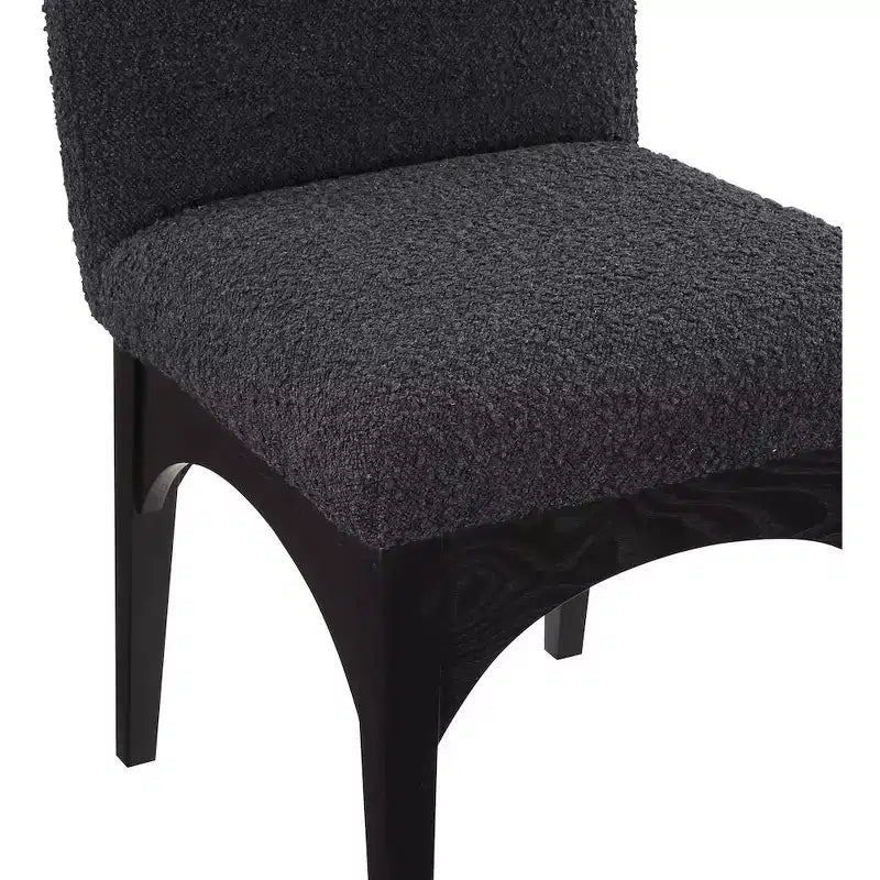 Meridian Furniture,Waldorf Boucle Fabric Dining Chair