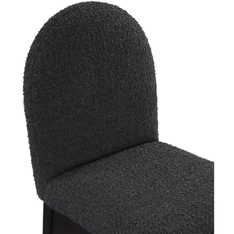 Meridian Furniture,Waldorf Boucle Fabric Dining Chair