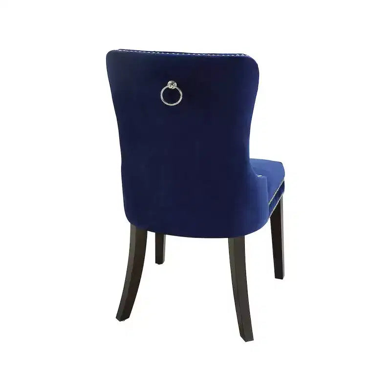 Meridian Furniture,Nikki Velvet Dining Chair, Set of 2