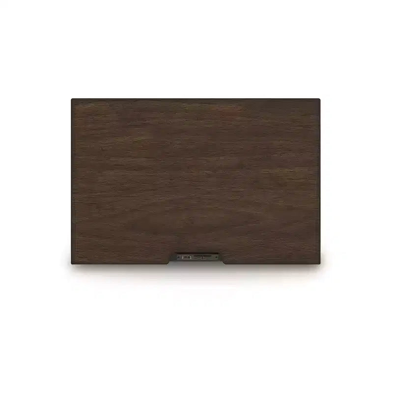 Signature Design by Ashley Taffenbrook 3-Drawer Nightstand with USB Charging and Power Outlets - Medium Brown
