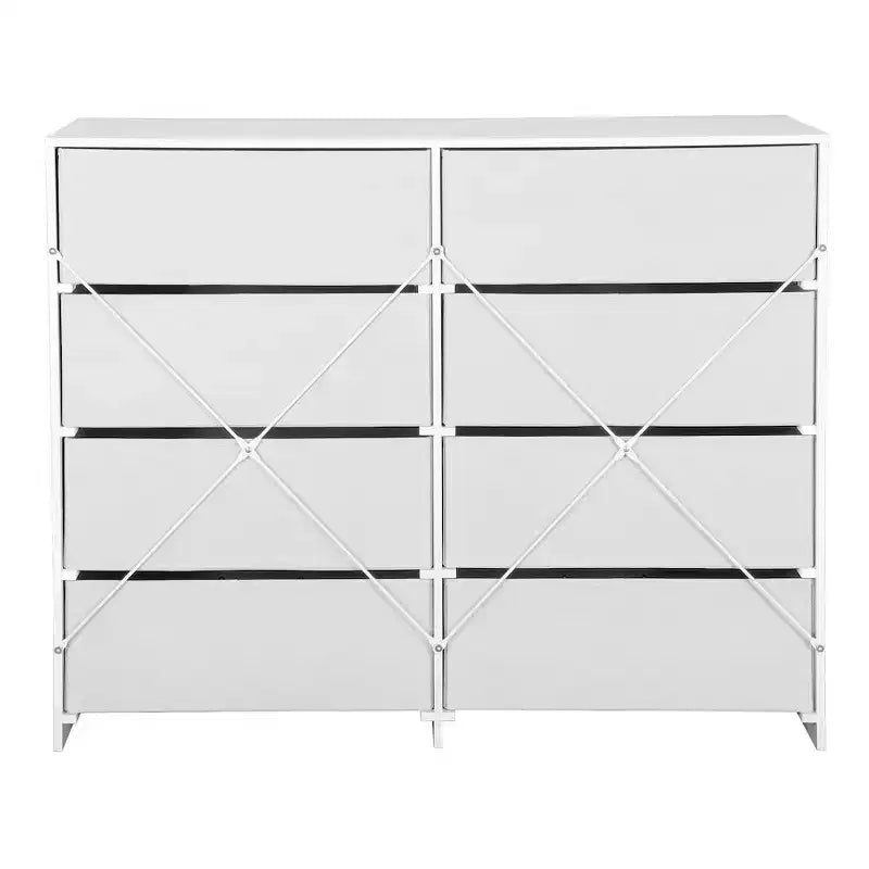 Techni Home,8-Drawer Dresser with Large Fabric Drawers
