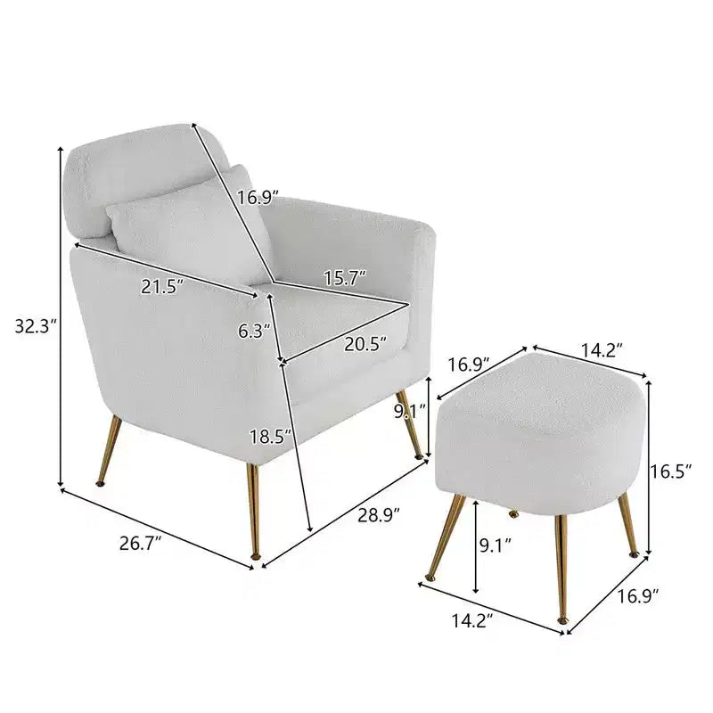 Karl Home Solid Wood Armchair
