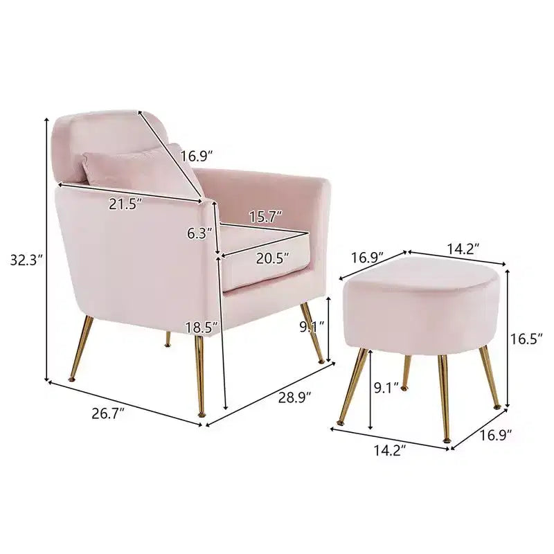 Karl Home Solid Wood Armchair