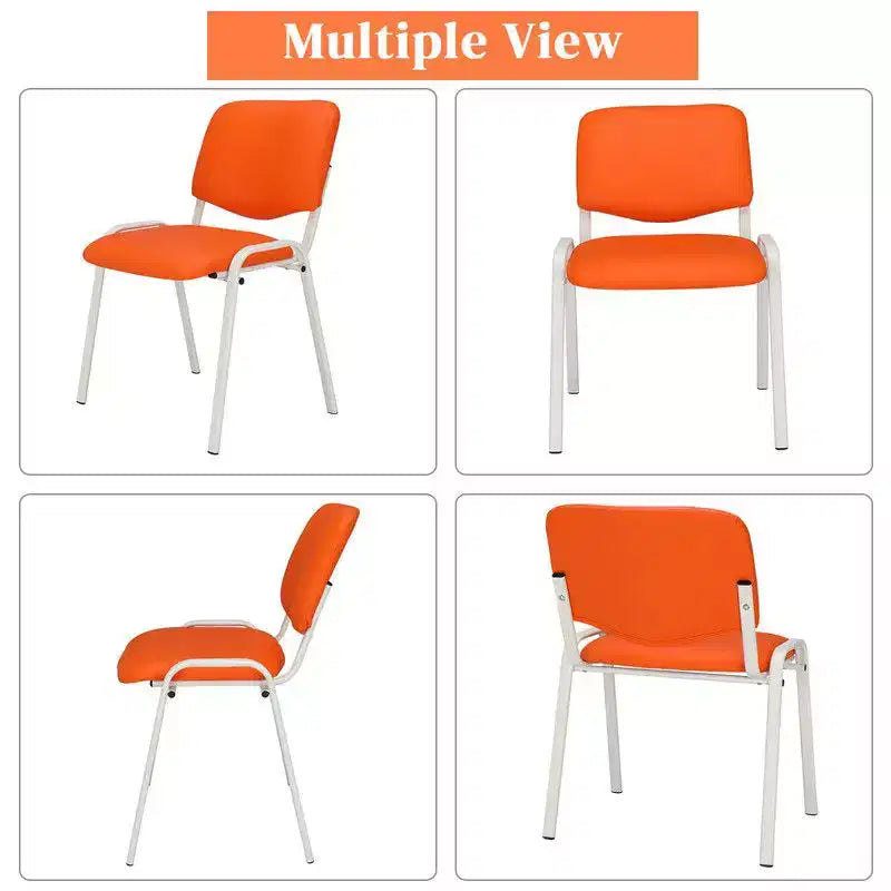 Karl Home 5 Pcs Waiting Room Chairs Stackable Chairs