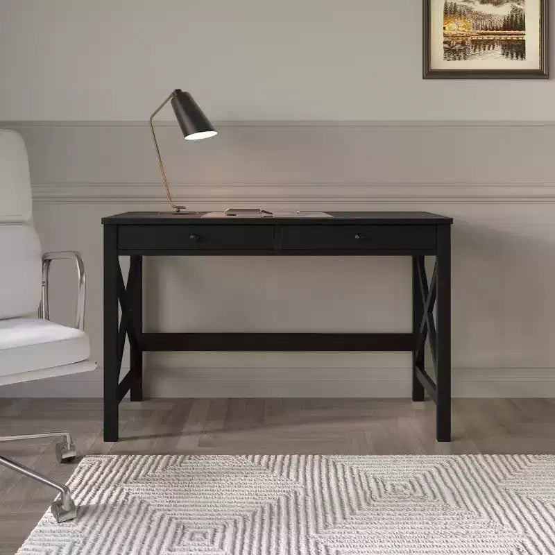 Home Design Beatrice Wooden Writing Desk