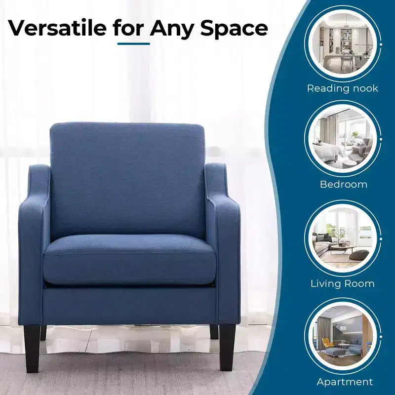 Karl Home |29.9 inch Wide Arm chair Single sofa