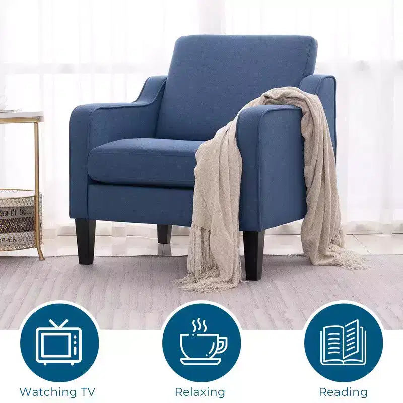 Karl Home |29.9 inch Wide Arm chair Single sofa
