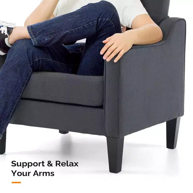 Karl Home |29.9 inch Wide Arm chair Single sofa