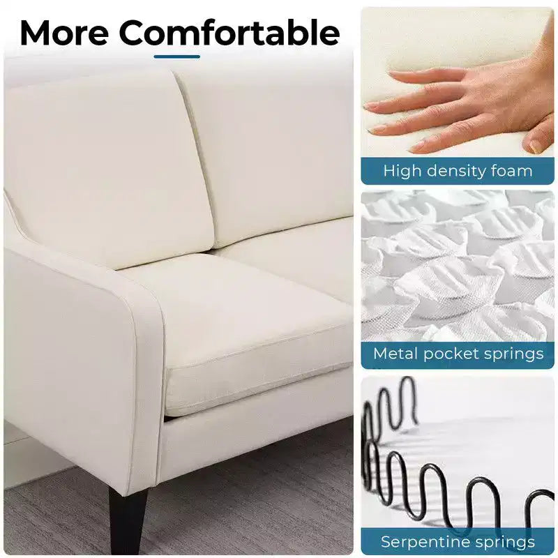 Karl Home |29.9 inch Wide Arm chair Single sofa