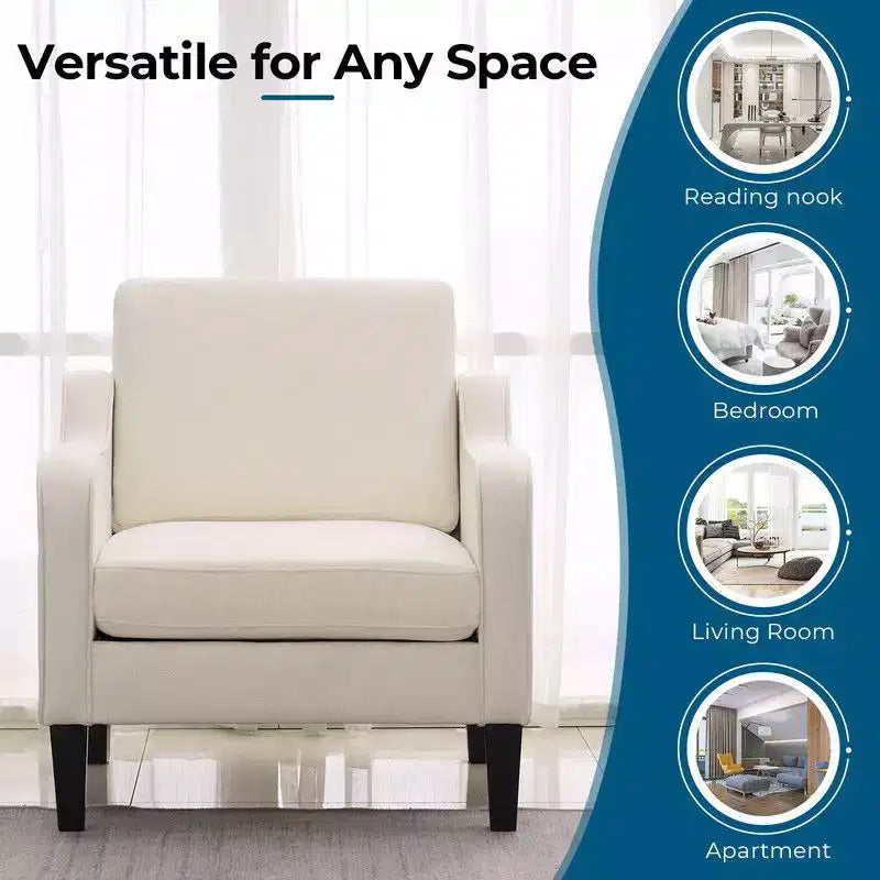 Karl Home |29.9 inch Wide Arm chair Single sofa
