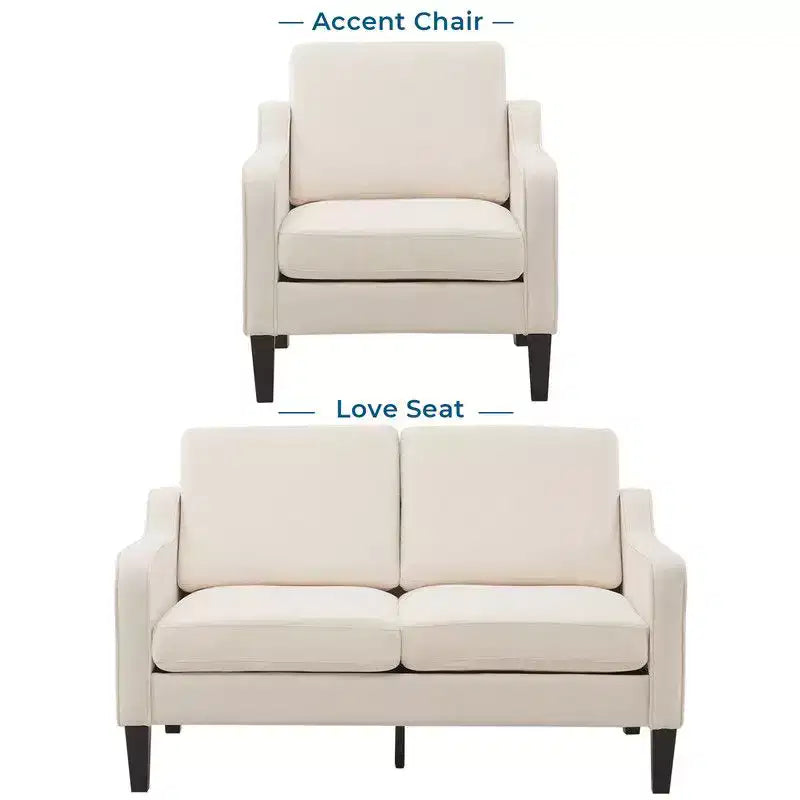 Karl Home |29.9 inch Wide Arm chair Single sofa