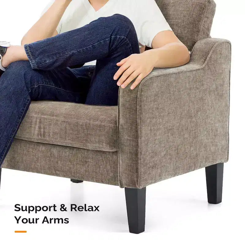 Karl Home |29.9 inch Wide Arm chair Single sofa