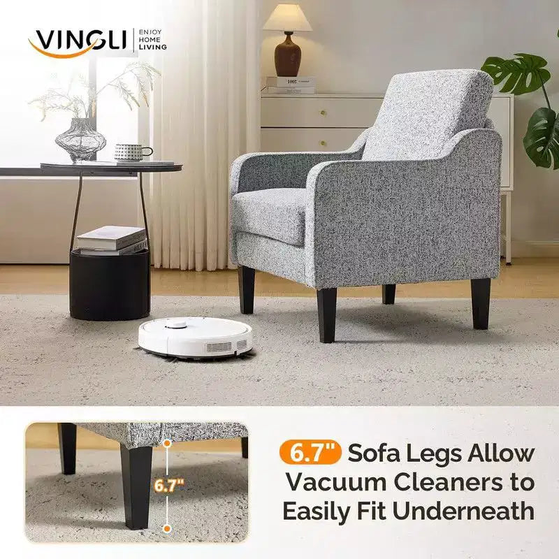 Karl Home |29.9 inch Wide Arm chair Single sofa