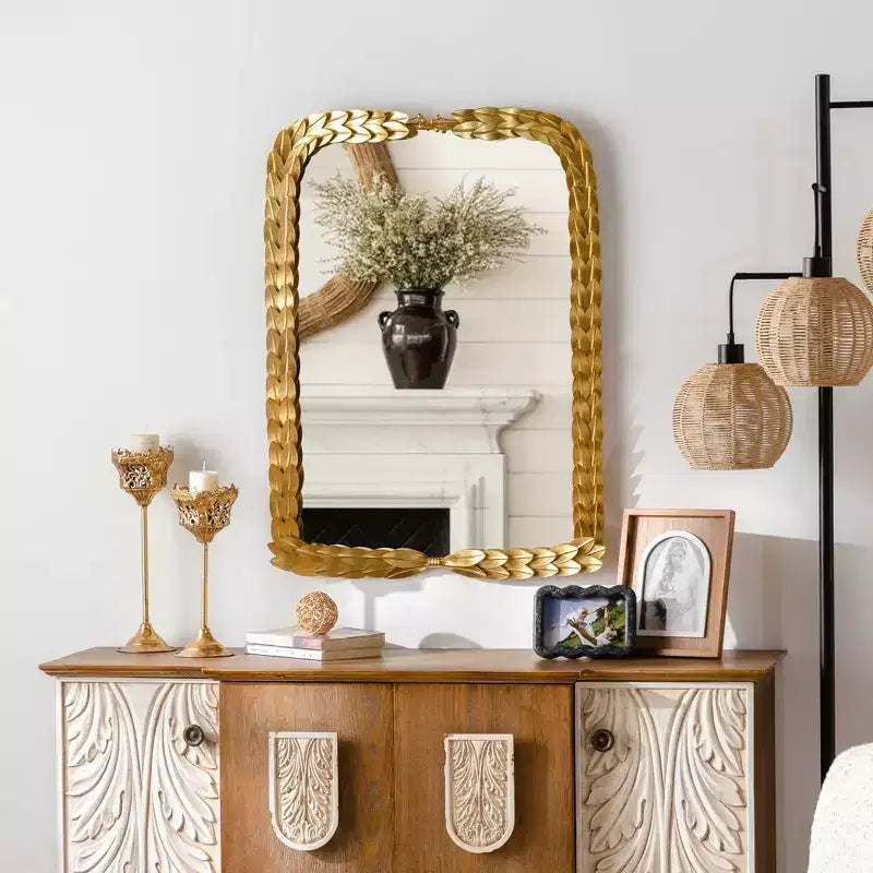 Maxax Metal Flat Wall Mirror