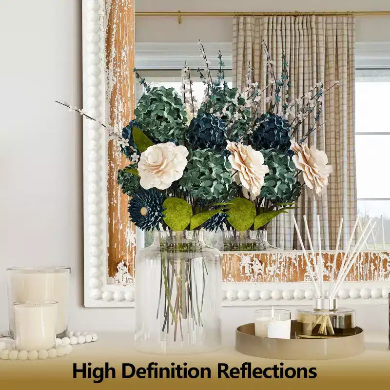Maxax Wood Arch Decorative Wall Mirror