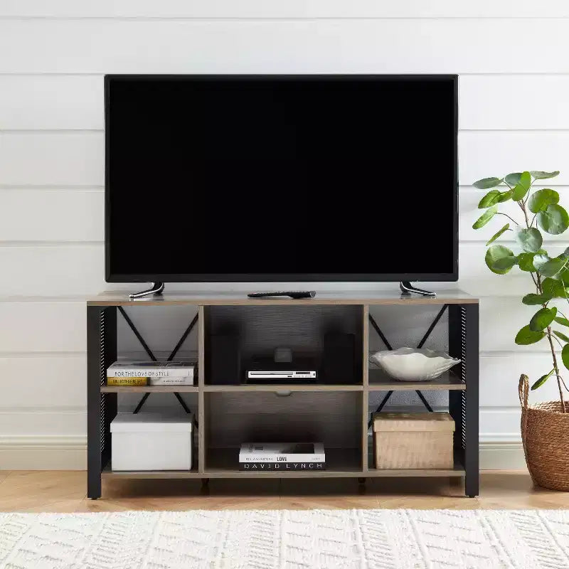 Probe Hues TV Stand For TVs Up To 55 with Large Storage