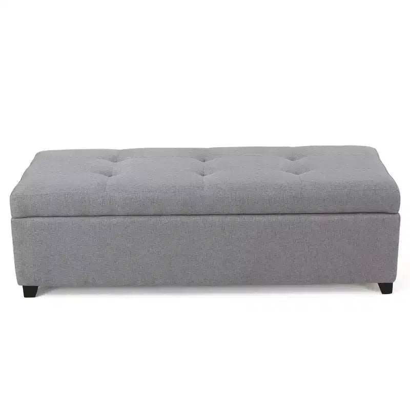 GDFStudio Gannon Contemporary Upholstered Tufted Storage Ottoman Bench