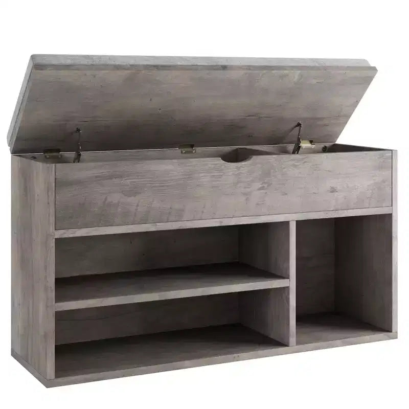 Shoe Bench with Cushion,Adjustable Shelf Entryway Bench,Hidden Storage Shoe Bench Wooden Shoe Rack,for Entryway, Hallway