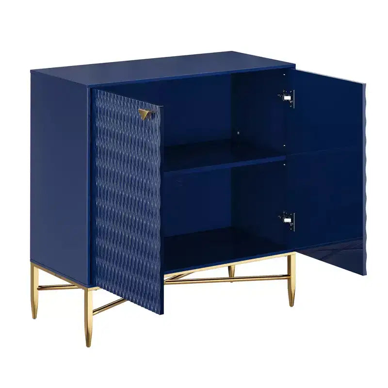 CLIHOME 15.75-in W x 32.87-in H MDF 2 Doors Freestanding Utility Storage Cabinet